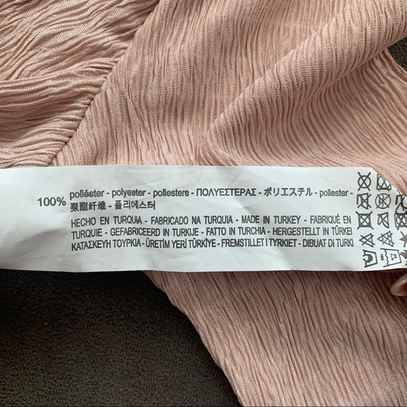 NWOT Zara short sleeve small fitted shirt - Picture 5 of 6